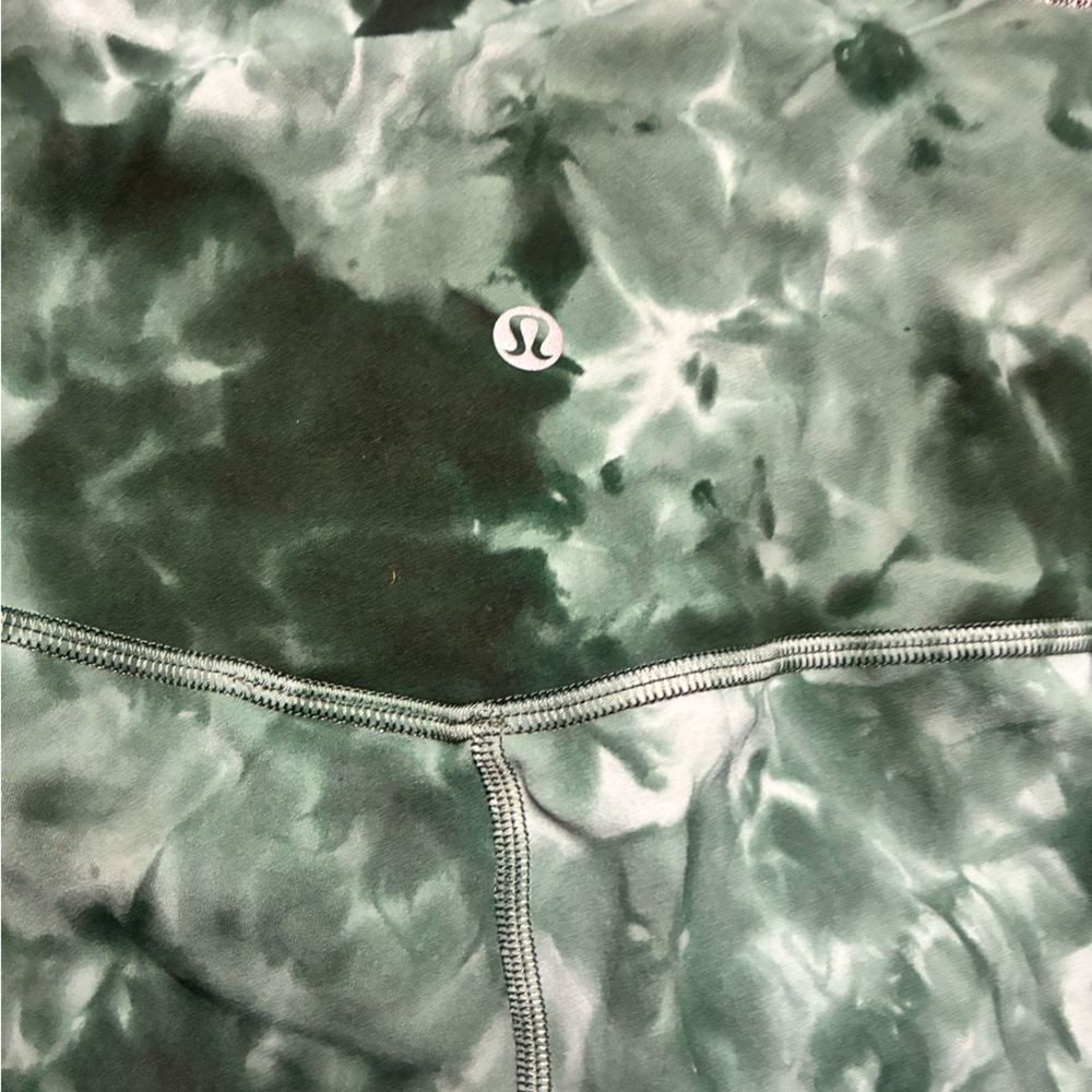 Lululemon Athletica Green Patterned Leggings - image 5